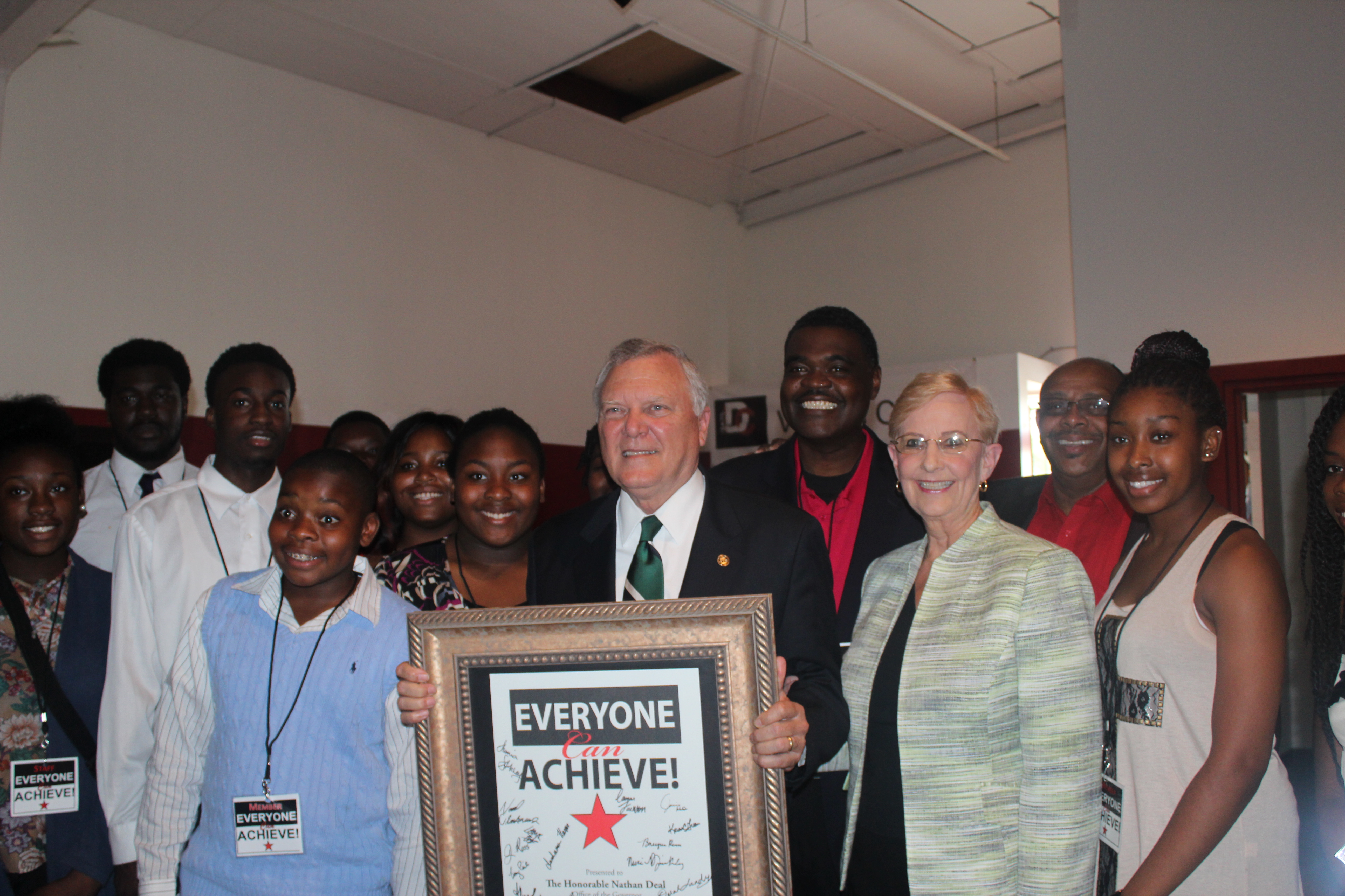 APS Students Meet Governor Nathan Deal and First Lady Sandra Deal – APS ...