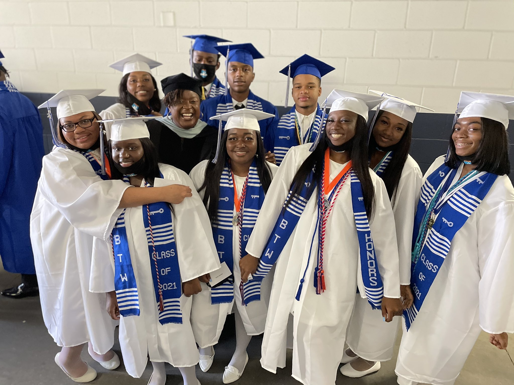 Dr.HerringandBookerT.WashingtonClassof2021 APS Today